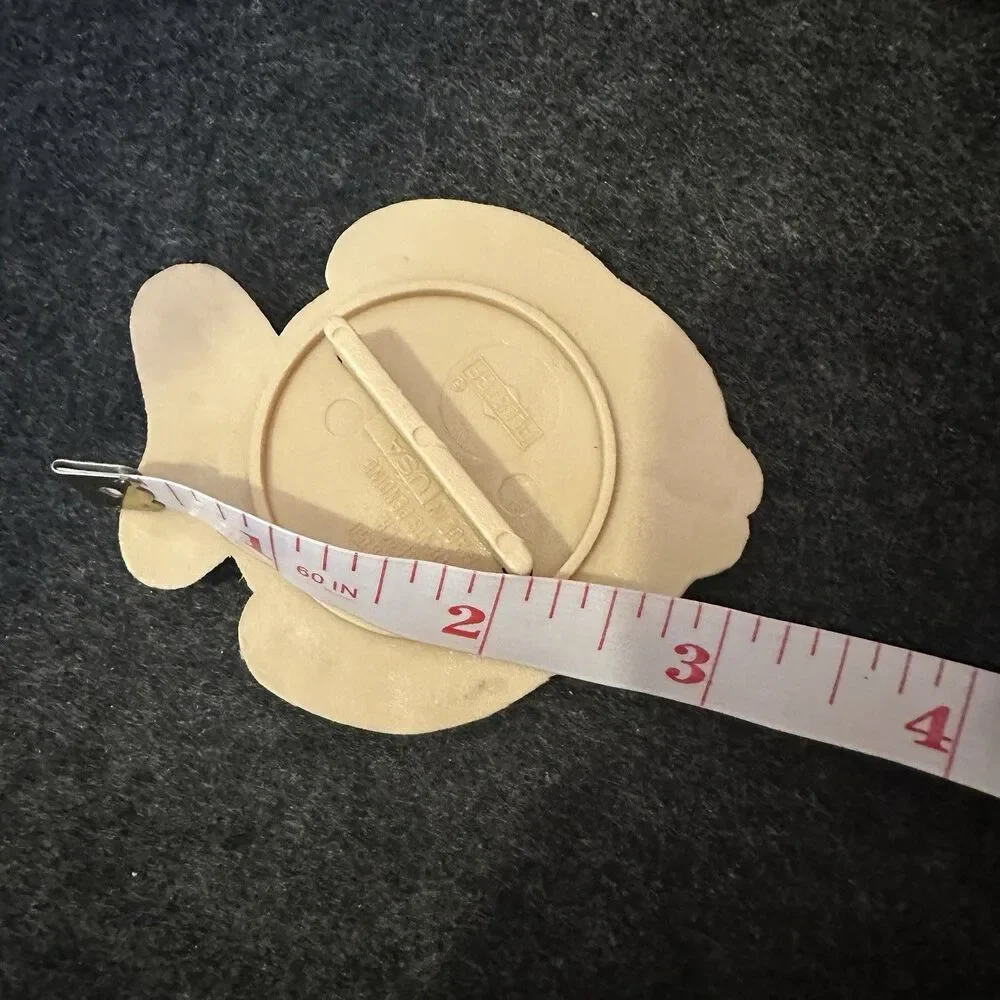 Vintage 1981 Hutzler Cookie Cut Up Tropical Fish‎ Cutter Plastic 3 In Clown Nemo